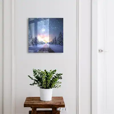Skříňka na klíče Hvězdy nad cestou