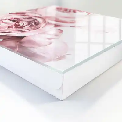 Designová skříňka na klíče Růžová krása
