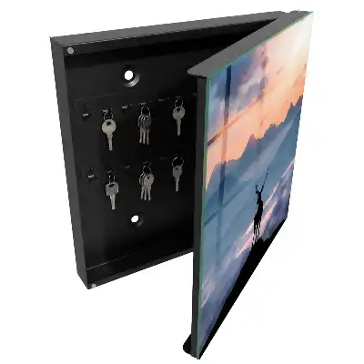 Designová skříňka na klíče Horská harmoničnost