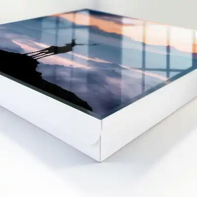 Designová skříňka na klíče Horská harmoničnost