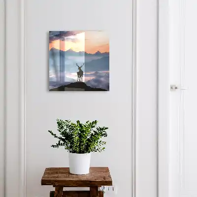 Designová skříňka na klíče Horská harmoničnost