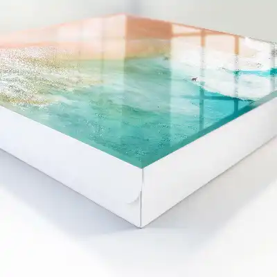 Designová skříňka na klíče Tyrkysová pláž