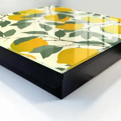Designová skříňka na klíče Šťavnaté citrony