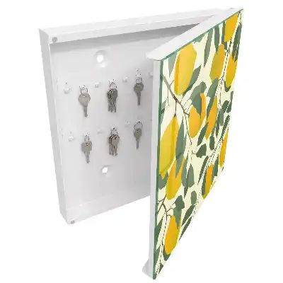 Designová skříňka na klíče Šťavnaté citrony
