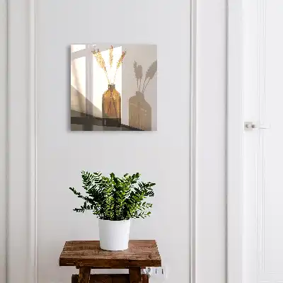 Designová skříňka na klíče Láhev obilí