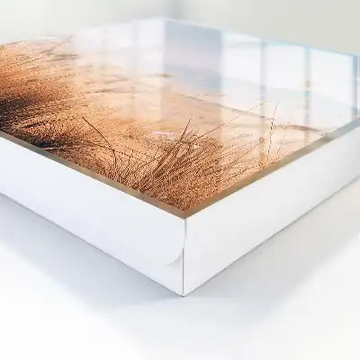 Designová skříňka na klíče Krajina s trávou