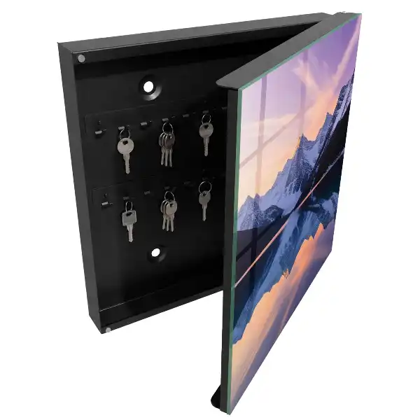 Designová skříňka na klíče Horský svět