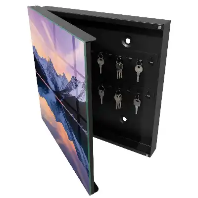Designová skříňka na klíče Horský svět