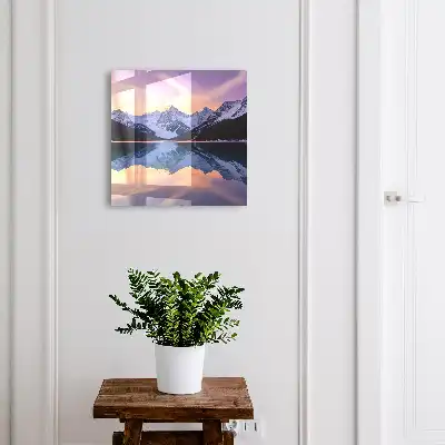 Designová skříňka na klíče Horský svět