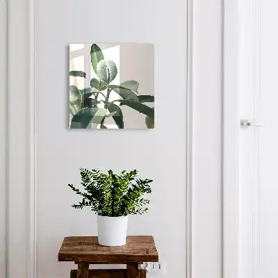Designová skříňka na klíče Fíkus listy
