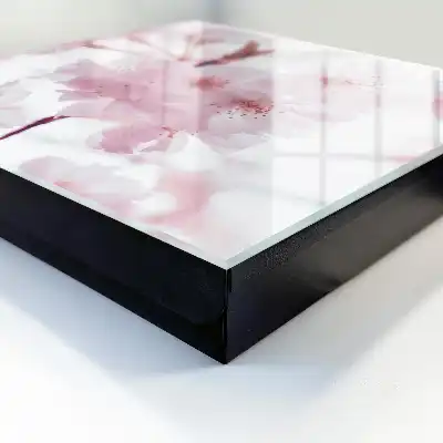 Designová skříňka na klíče Třešňové květy