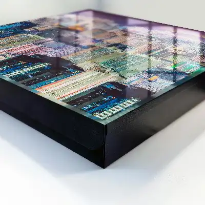 Designová skříňka na klíče Městská noc