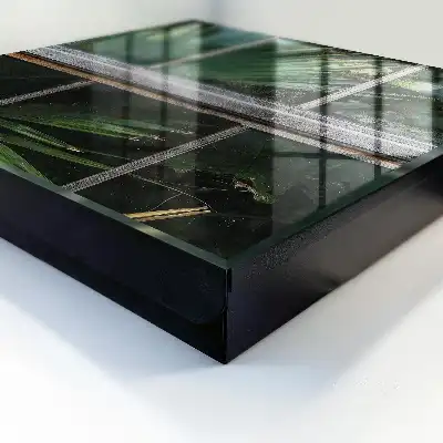 Designová skříňka na klíče Zelená harmonie