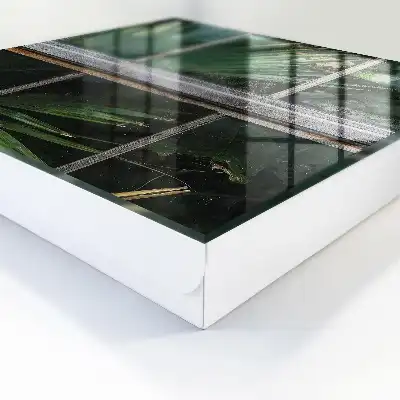 Designová skříňka na klíče Zelená harmonie