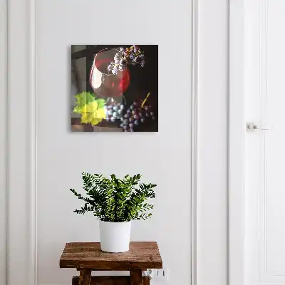 Skříňka na klíče Víno a hrozny