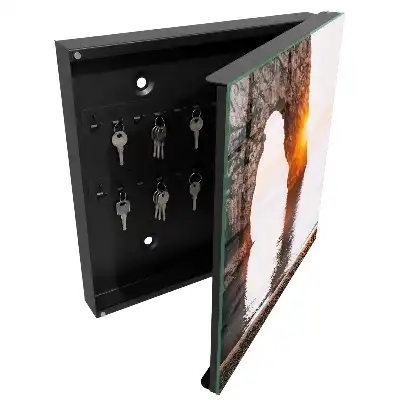 Designová skříňka na klíče Skalní oblouk