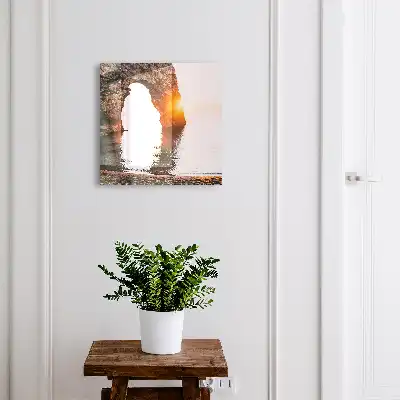 Designová skříňka na klíče Skalní oblouk