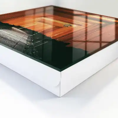 Designová skříňka na klíče Žluté brány