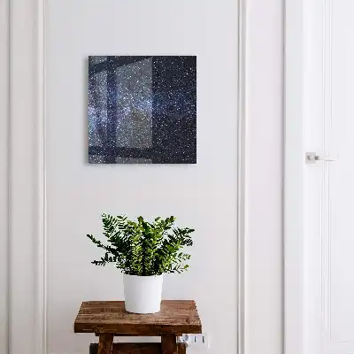 Designová skříňka na klíče Noční obloha