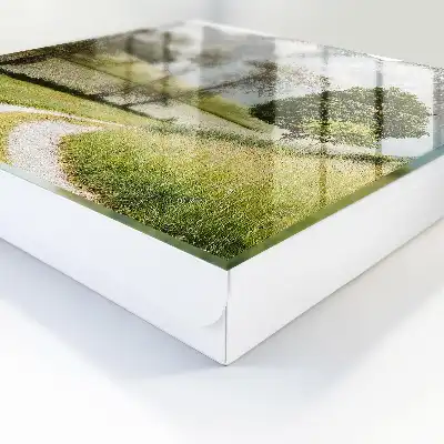 Designová skříňka na klíče Horská krajina