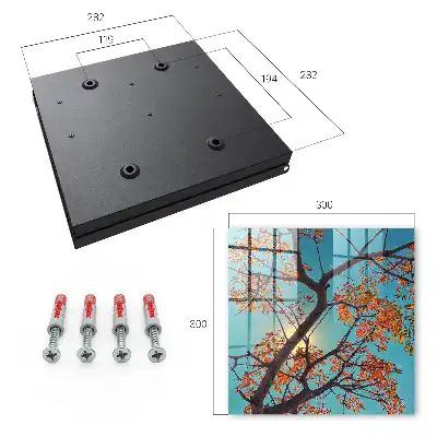 Designová skříňka na klíče Podzimní strom
