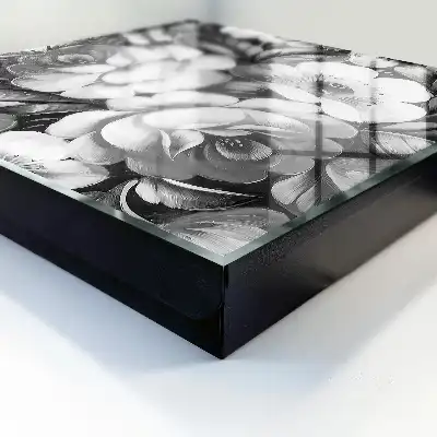 Krabička na klíče Monochromatické květiny