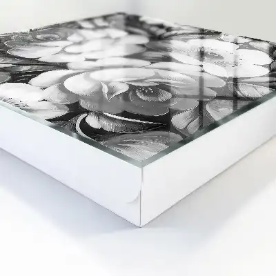 Krabička na klíče Monochromatické květiny