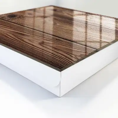 Designová skříňka na klíče Dřevěný vzor