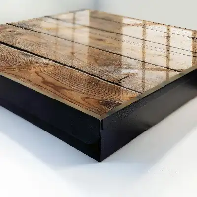 Designová skříňka na klíče Dřevěná prkna