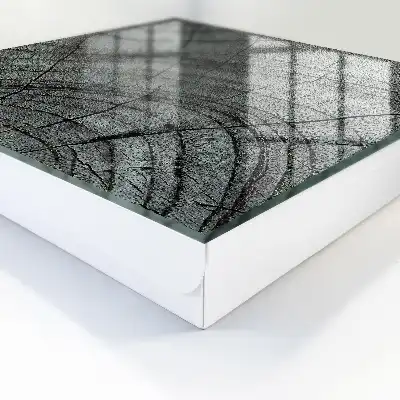 Designová skříňka na klíče Letokruhy stromu
