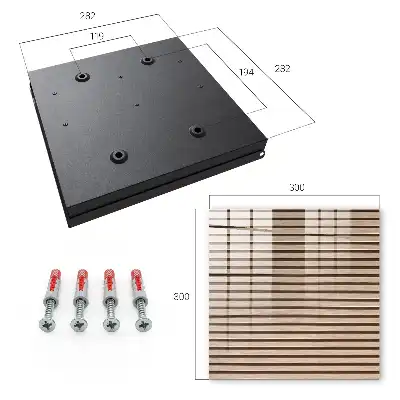 Designová skříňka na klíče Teplé linie