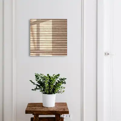 Designová skříňka na klíče Teplé linie