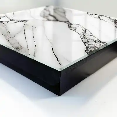 Designová skříňka na klíče Mramorový vzor