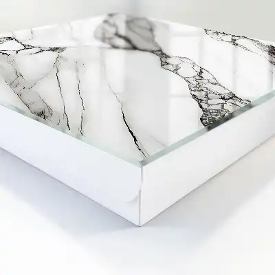 Designová skříňka na klíče Mramorový vzor