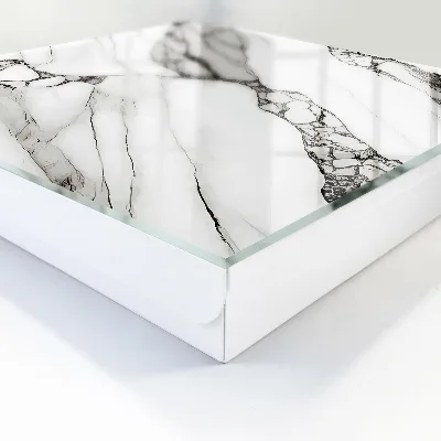 Designová skříňka na klíče s mramorovým vzorem