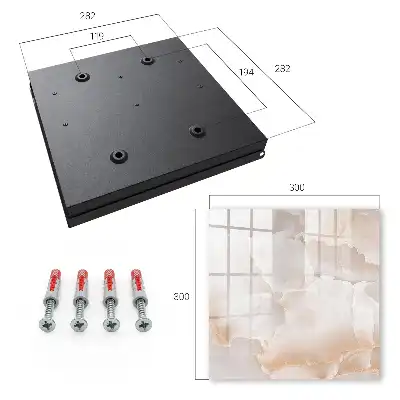 Designová skříňka na klíče Subtilní kámen