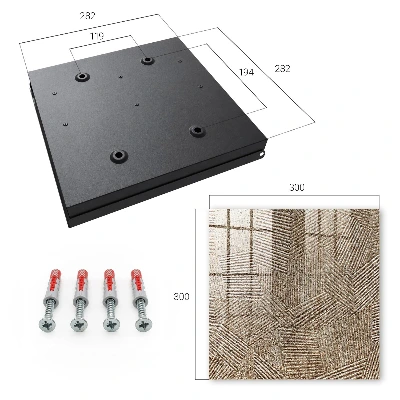 Designová skříňka na klíče s geometrickým vzorem