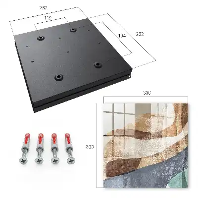 Designová skříňka na klíče Organické formy