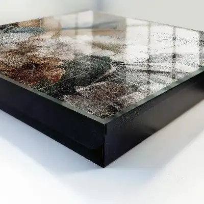 Designová skříňka na klíče Přírodní květiny