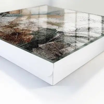 Designová skříňka na klíče Přírodní květiny