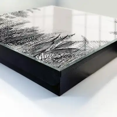 Designová skříňka na klíče Tropická krajina