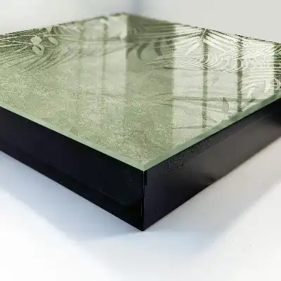 Designová skříňka na klíče Tropický vzor