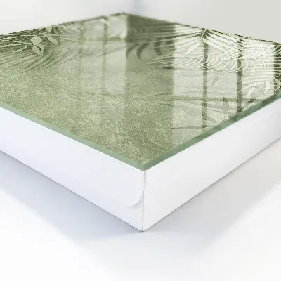 Designová skříňka na klíče s tropickým vzorem