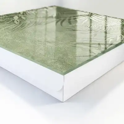 Designová skříňka na klíče Tropický vzor