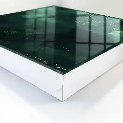 Designová skříňka na klíče Zelená elegance