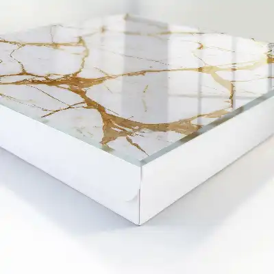 Designová skříňka na klíče Mramorový vzor