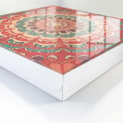 Krabička na klíče Barevná mandala