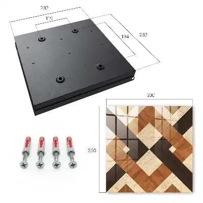 Designová skříňka na klíče Moderní geometrie
