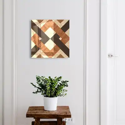 Designová skříňka na klíče Moderní geometrie