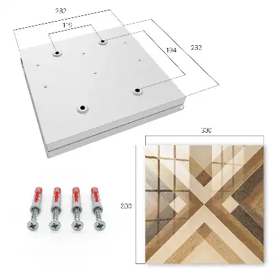 Designová skříňka na klíče Dřevěná elegance